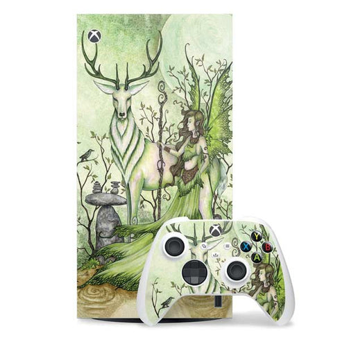 Guardian Fairy and Stag by Amy Brown Xbox Series X Skins